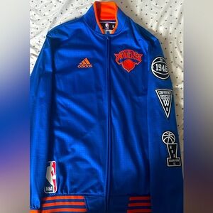 Adidas New York Knicks NBA Warm Up Jacket